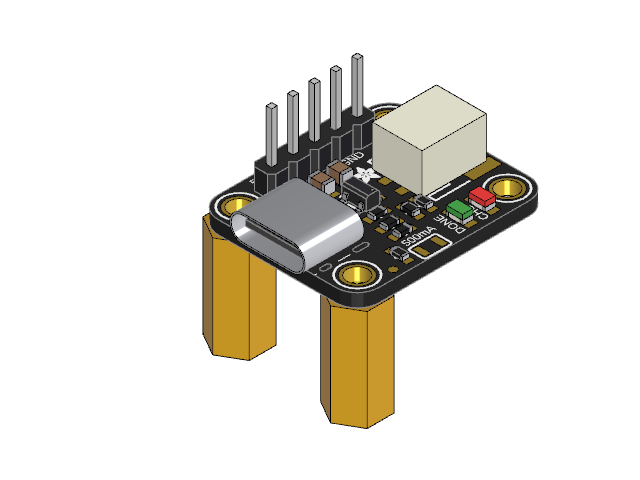 Charger on Standoffs