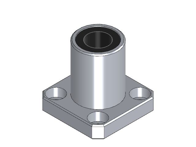 LMK10UU Flanged Linear Bearing