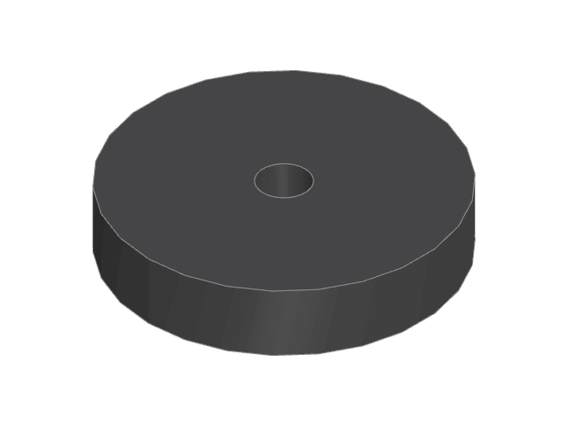 Magnetic Encoder Disc for Mini Plastic Gearmotors