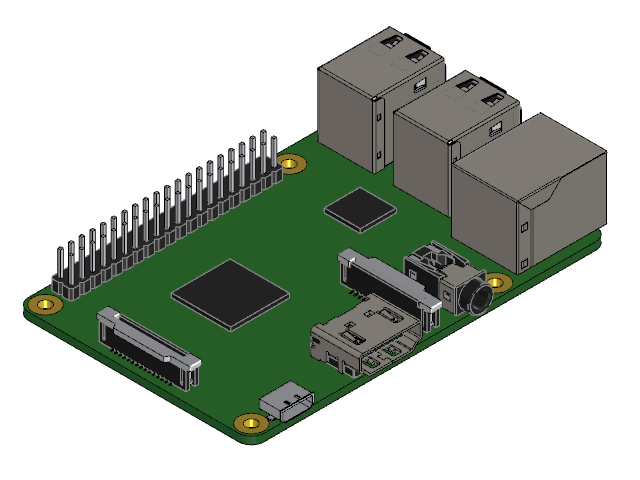 Raspberry Pi 3 Model B (TurtleBot3)