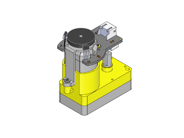 TT Geared Motor with Encoder (6V 160RPM 120:1 L Shape)