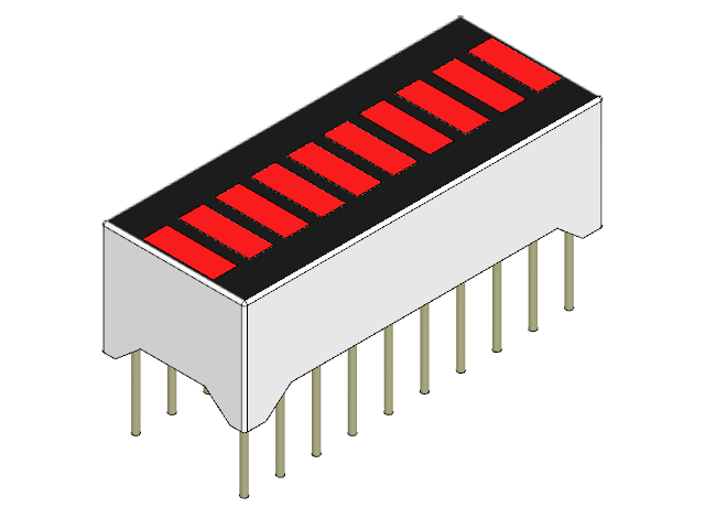 LED Bargraph, 10 Segment