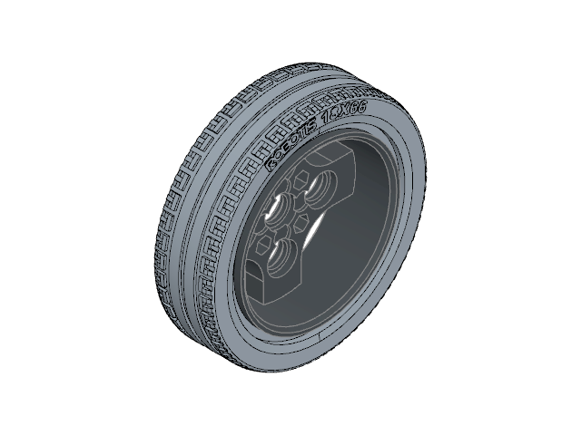 TB3 Wheel with Tire