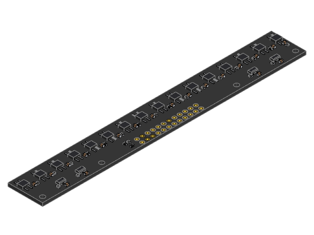QTRX-MD-16 Reflectance Sensor Array