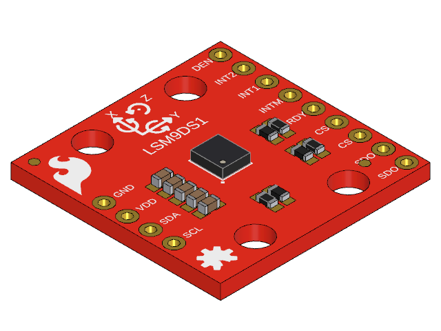 SparkFun LSM9DS1 Breakout