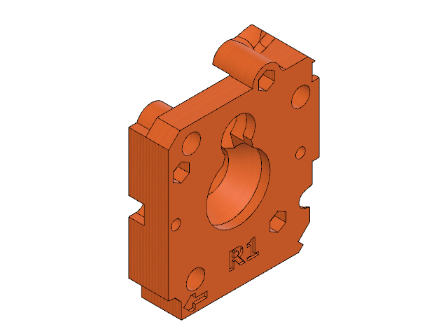 Prusa MINI Extruder Front