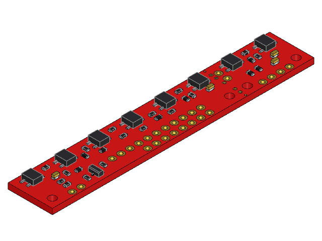 QTR-8 Reflectance Sensor Array