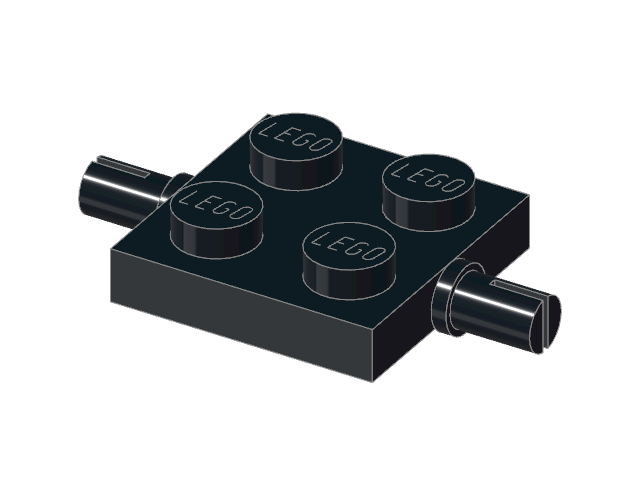 LEGO Wheel Holder Plate