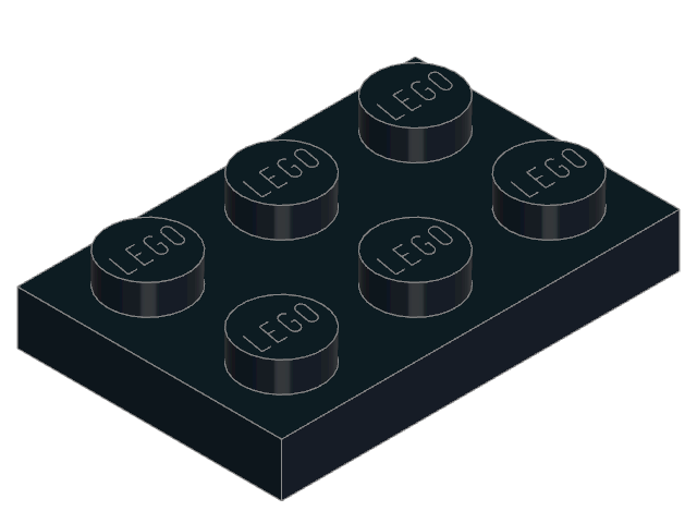 LEGO Plate 2 × 3 (3021)
