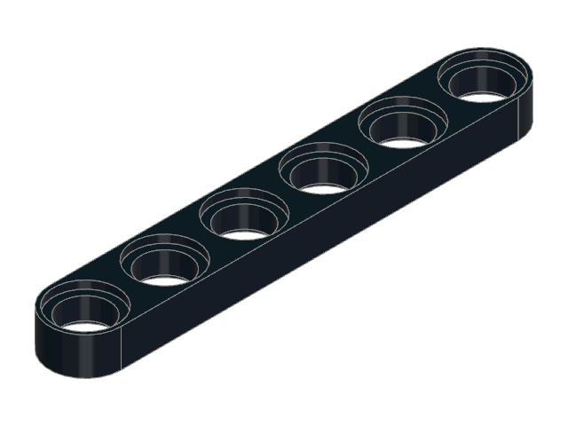LEGO Technic Beam 1 × 6 Thin (32063)