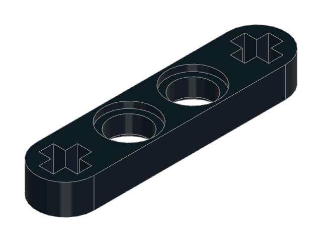 LEGO Technic Beam 1 × 4 Thin (32449)