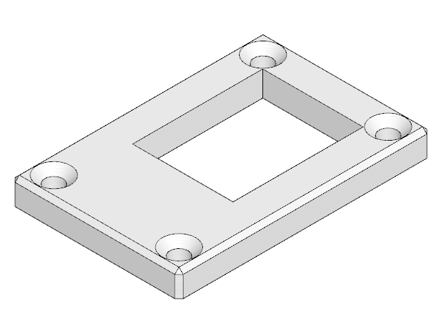 Micro Servo Case Lid