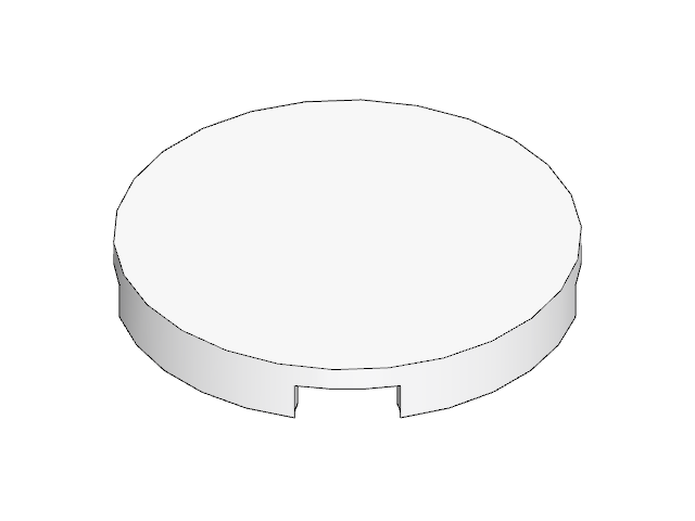 LEGO Tile Round 3 × 3 (67095)