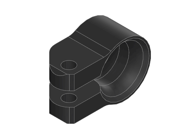 Prusa MINI Fan Spacer Clip