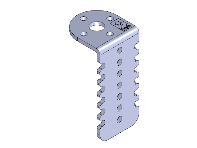 25D mm Metal Gearmotor Bracket