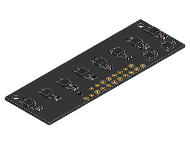 QTRX-MD-08 Reflectance Sensor Array