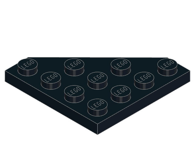LEGO Wedge Plate 4 × 4 Cut Corner (30503)