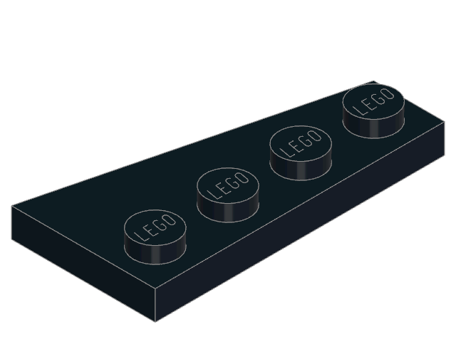 LEGO Wedge Plate 4 × 2 Right (41769)