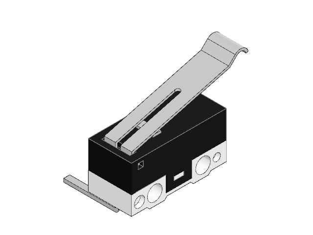 Microswitch SPDT, Horizontal Right