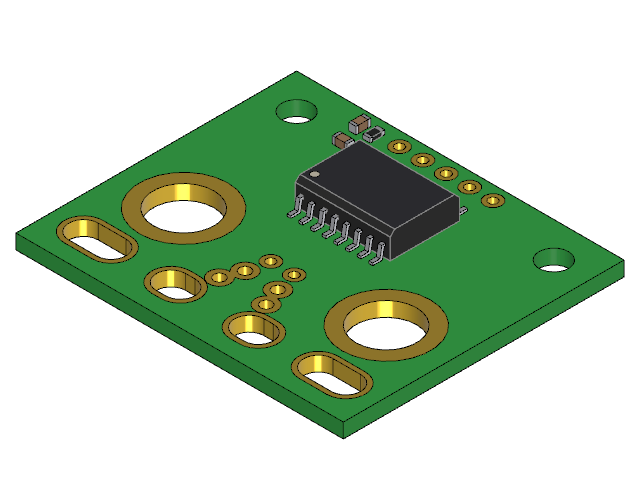 CT43x TMR Current Sensor Large Carrier