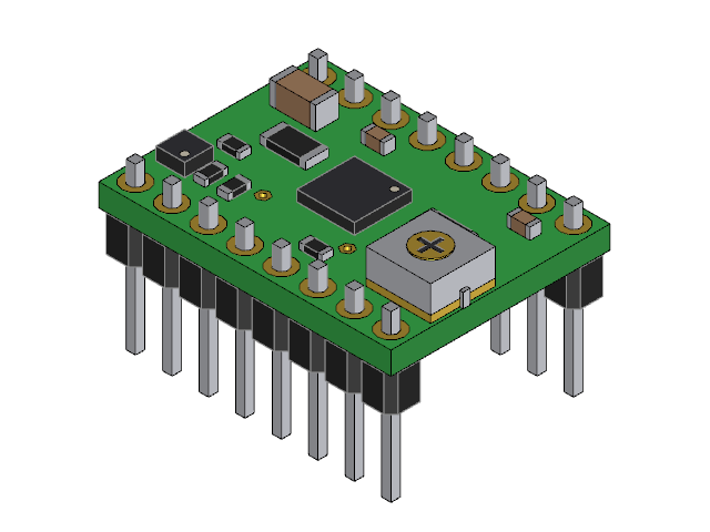 STSPIN820 Stepper Motor Driver Carrier