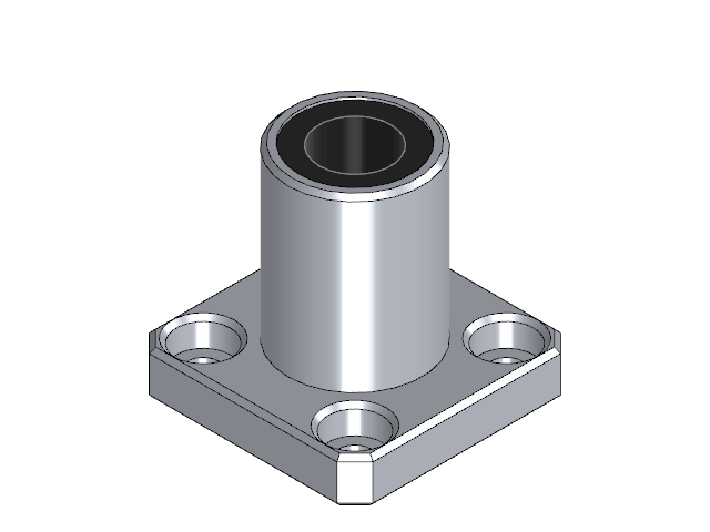 LMK8UU Flanged Linear Bearing