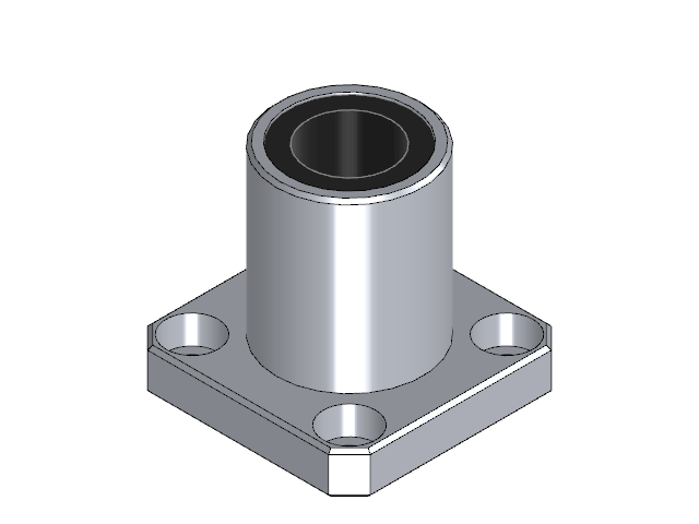 LMK12UU Flanged Linear Bearing
