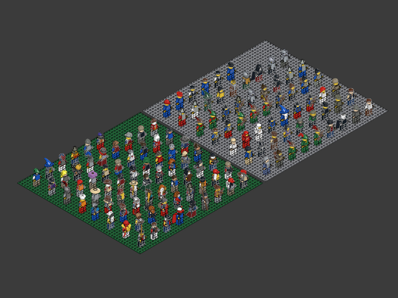 LEGO Minifigure Showcase