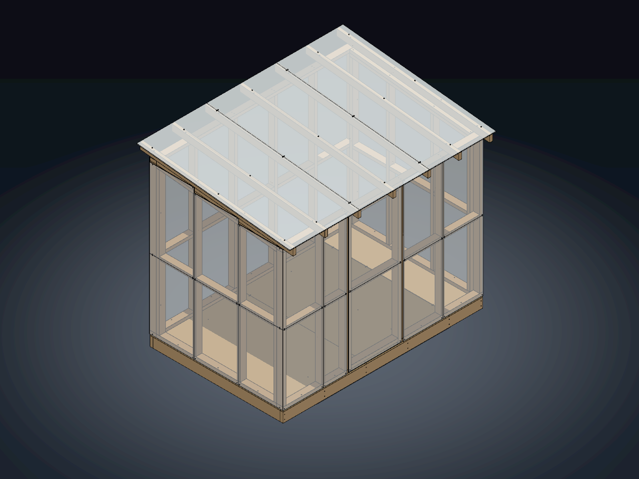 Garden Room, 2 x 3 m