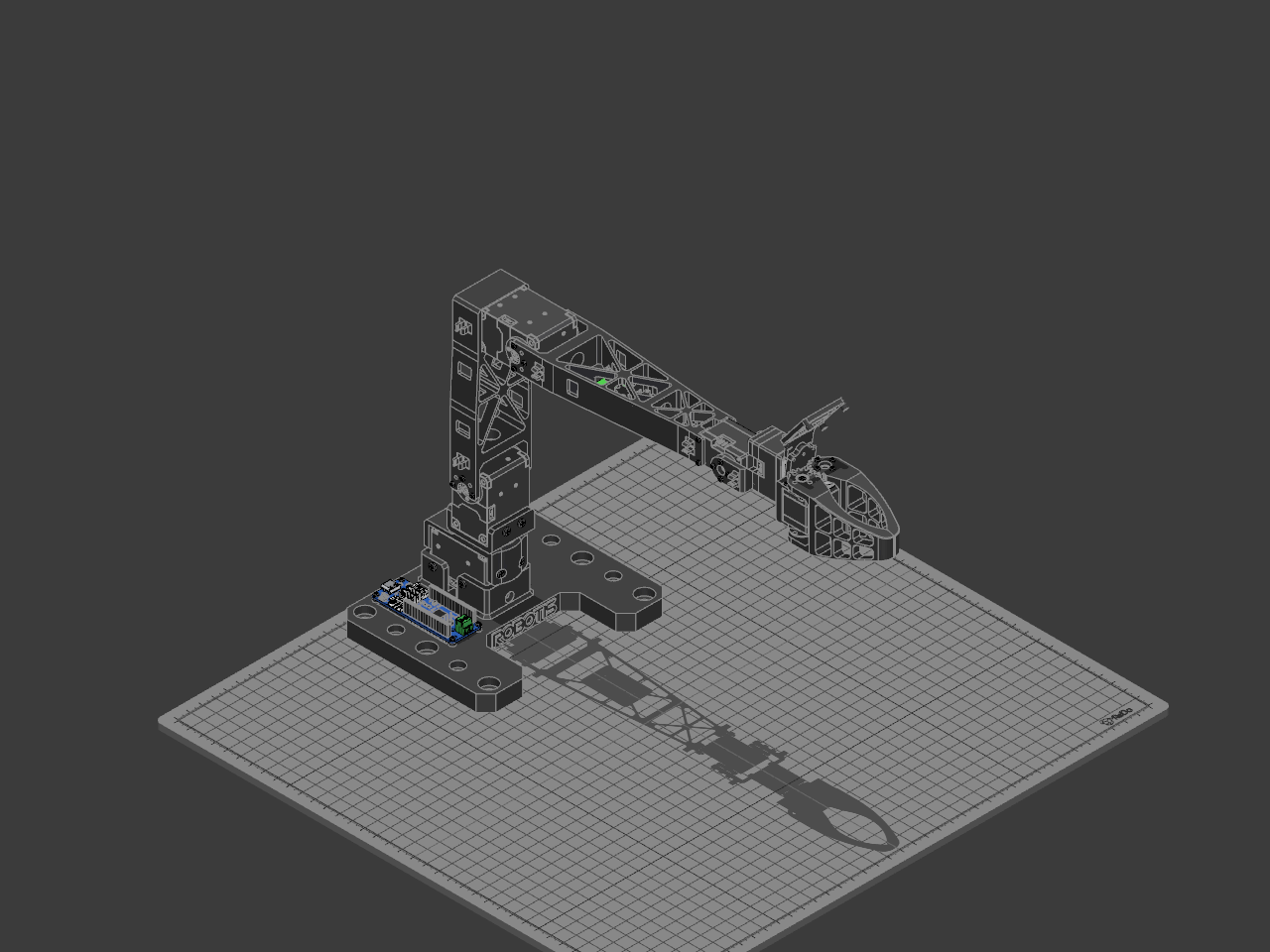 ROBOTIS OMX-AI Follower Arm